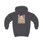 Sudadera con capucha infantil - Gris marengo - Camiseta «Fora des sembrat»