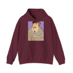Sudadera con capucha - Granate - Camiseta «Fora des sembrat»