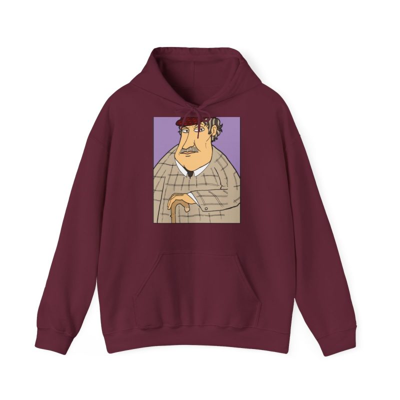 Sudadera con capucha - Granate - Camiseta «Fora des sembrat»
