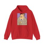Sudadera con capucha - Rojo - Camiseta «Fora des sembrat»