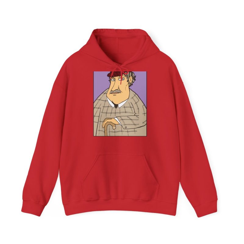 Sudadera con capucha - Rojo - Camiseta «Fora des sembrat»