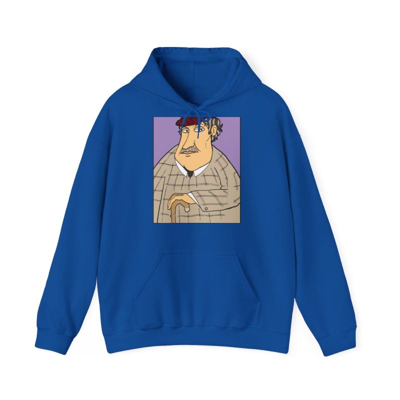 Sudadera con capucha - Azul royal - Camiseta «Fora des sembrat»