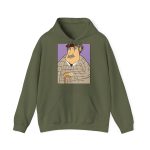 Sudadera con capucha - Verde militar - Camiseta «Fora des sembrat»