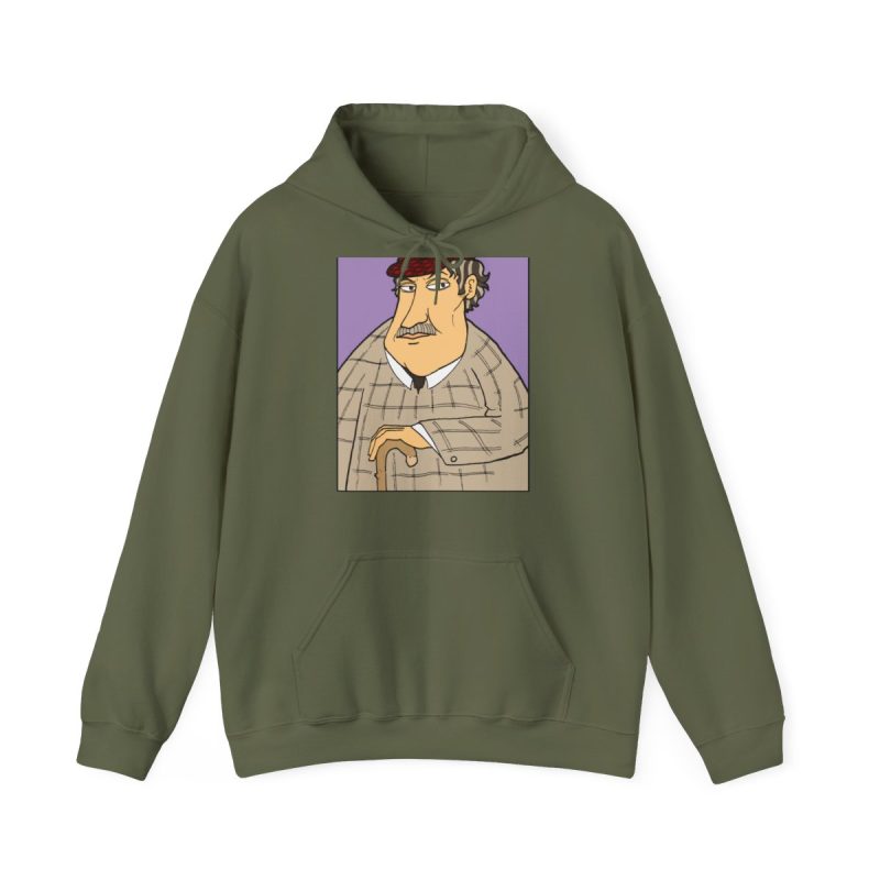 Sudadera con capucha - Verde militar - Camiseta «Fora des sembrat»