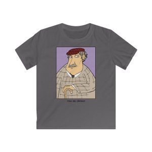 Camiseta infantil Softstyle - Gris marengo - Camiseta «Fora des sembrat»