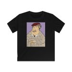 Camiseta infantil Softstyle - Negro - Camiseta «Fora des sembrat»