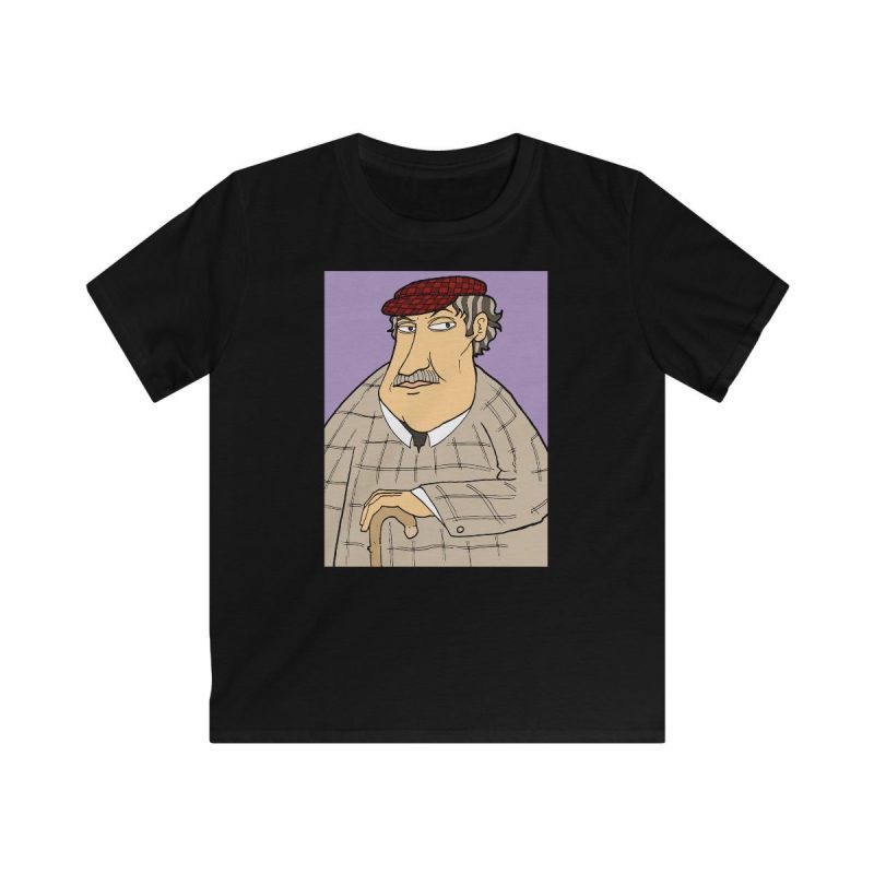 Camiseta infantil Softstyle - Negro - Camiseta «Fora des sembrat»