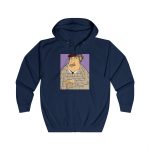 Sudadera con capucha y cremallera - Azul marino Oxford - Camiseta «Fora des sembrat» Sudadera con capucha y cremallera - Azul marino Oxford - Camiseta «Fora des sembrat»