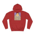 Sudadera universitaria - Rojo fuego - Camiseta «Fora des sembrat»