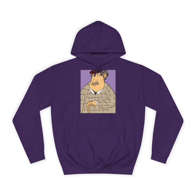 Sudadera universitaria - Morado - Camiseta «Fora des sembrat»
