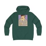 Sudadera universitaria mujer - Verde botella - Camiseta «Fora des sembrat» Sudadera universitaria mujer - Verde botella - Camiseta «Fora des sembrat»