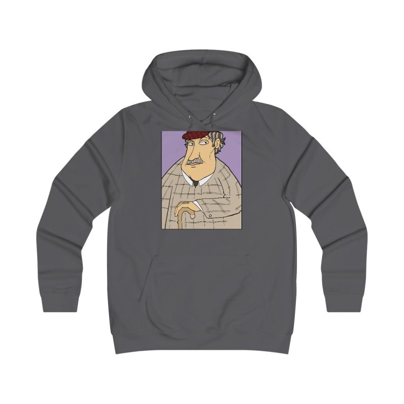Sudadera universitaria mujer - Gris marengo - Camiseta «Fora des sembrat»