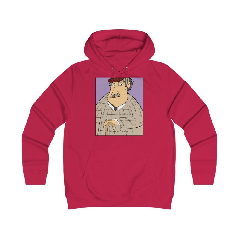 Sudadera universitaria mujer - Rojo fuego - Camiseta «Fora des sembrat»