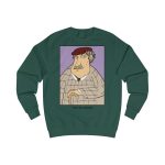 Sudadera clasica - Verde botella - Camiseta «Fora des sembrat»