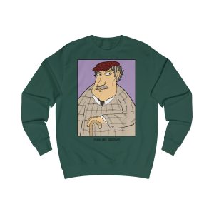 Sudadera clasica - Verde botella - Camiseta «Fora des sembrat»