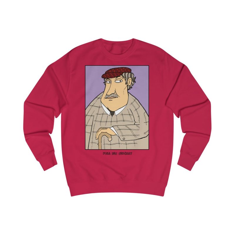 Sudadera clasica - Rojo fuego - Camiseta «Fora des sembrat»