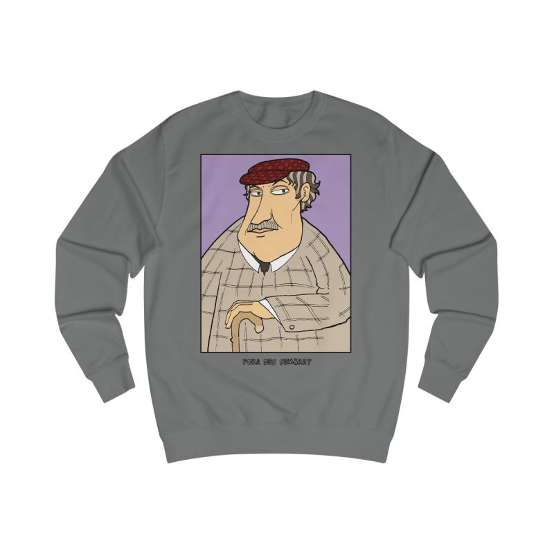 Sudadera clasica - Gris acero - Camiseta «Fora des sembrat»