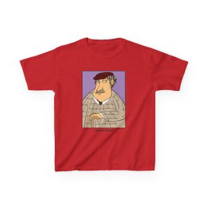 Camiseta infantil algodon grueso - Rojo - Camiseta «Fora des sembrat»