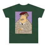Camiseta hombre punto liso - Verde botella - Camiseta «Fora des sembrat»