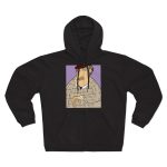 Sudadera capucha con cremallera premium - Negro - Camiseta «Fora des sembrat»