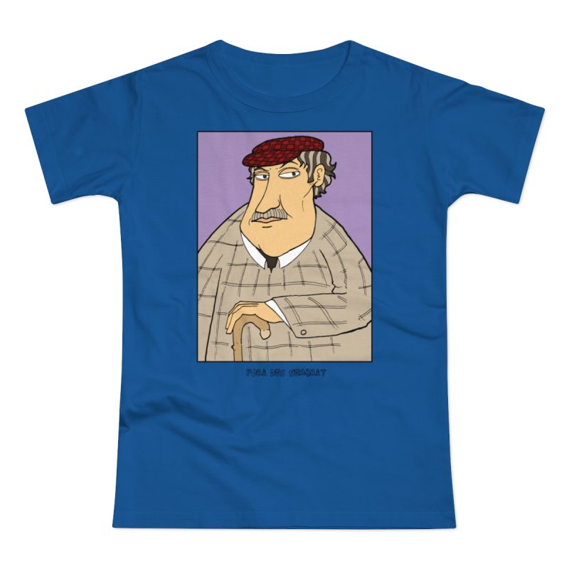 Camiseta mujer punto liso - Azul royal intenso - Camiseta «Fora des sembrat»