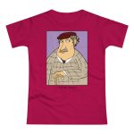 Camiseta mujer punto liso - Sorbete - Camiseta «Fora des sembrat» Camiseta mujer punto liso - Sorbete - Camiseta «Fora des sembrat»