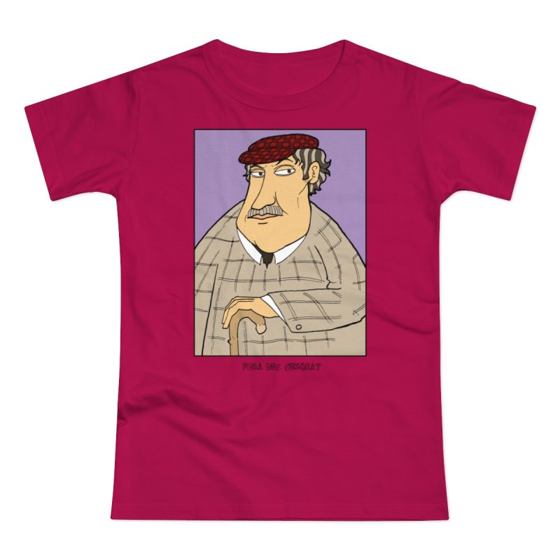 Camiseta mujer punto liso - Sorbete - Camiseta «Fora des sembrat»