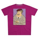 Camiseta hombre corte moderno - Rosa oscuro - Camiseta «Fora des sembrat» Camiseta hombre corte moderno - Rosa oscuro - Camiseta «Fora des sembrat»