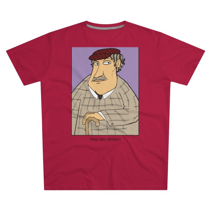 Camiseta hombre corte moderno - Rojo - Camiseta «Fora des sembrat»