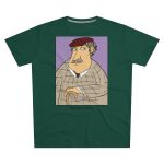 Camiseta hombre corte moderno - Verde botella - Camiseta «Fora des sembrat» Camiseta hombre corte moderno - Verde botella - Camiseta «Fora des sembrat»