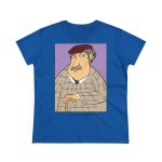 Camiseta mujer algodon medio - Azul royal - Camiseta «Fora des sembrat» Camiseta mujer algodon medio - Azul royal - Camiseta «Fora des sembrat»