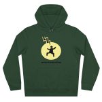 Sudadera con capucha King - Verde botella - Camiseta «Mal no et toqui un llamp»