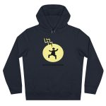Sudadera con capucha King - Azul marino - Camiseta «Mal no et toqui un llamp»