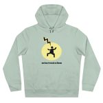 Sudadera con capucha King - Verde agua - Camiseta «Mal no et toqui un llamp»