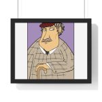 Poster enmarcado horizontal - Negro - Camiseta «Fora des sembrat» Poster enmarcado horizontal - Negro - Camiseta «Fora des sembrat»