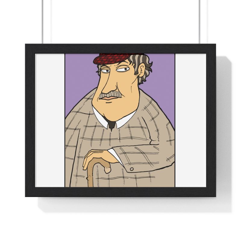 Poster enmarcado horizontal - Negro - Camiseta «Fora des sembrat» Poster enmarcado horizontal - Negro - Camiseta «Fora des sembrat»