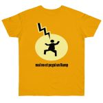 Camiseta punto liso - Albaricoque - Camiseta «Mal no et toqui un llamp»