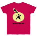 Camiseta punto liso - Fucsia - Camiseta «Mal no et toqui un llamp»