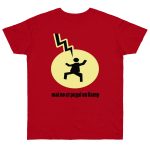 Camiseta punto liso - Rojo - Camiseta «Mal no et toqui un llamp»