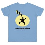 Camiseta punto liso - Azul cielo - Camiseta «Mal no et toqui un llamp»