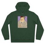 Sudadera con capucha King - Verde botella - Camiseta «Fora des sembrat»