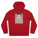 Sudadera con capucha King - Rojo - Camiseta «Fora des sembrat»