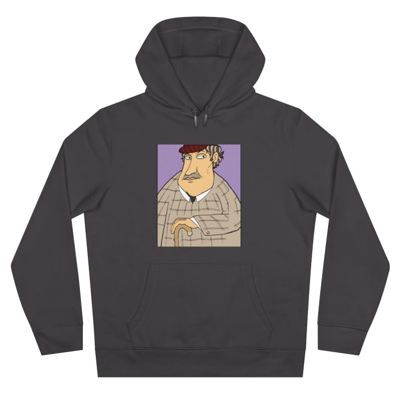 Sudadera con capucha King - Gris asfalto - Camiseta «Fora des sembrat»