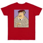 Camiseta punto liso - Rojo - Camiseta «Fora des sembrat» Camiseta punto liso - Rojo - Camiseta «Fora des sembrat»