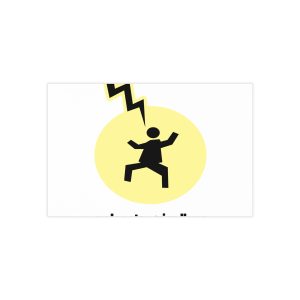 Tarjetas de visita (100 uds.) - Camiseta «Mal no et toqui un llamp»