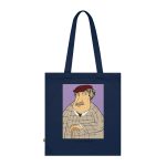 Bolsa de algodon organico - Azul marino frances - Camiseta «Fora des sembrat» Bolsa de algodon organico - Azul marino frances - Camiseta «Fora des sembrat»