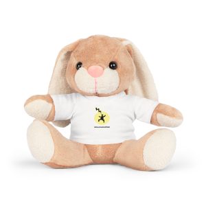 Peluche con camiseta - Blanco - Camiseta «Mal no et toqui un llamp»