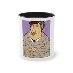 Taza bicolor - Negro - Camiseta «Fora des sembrat» Taza bicolor - Negro - Camiseta «Fora des sembrat»