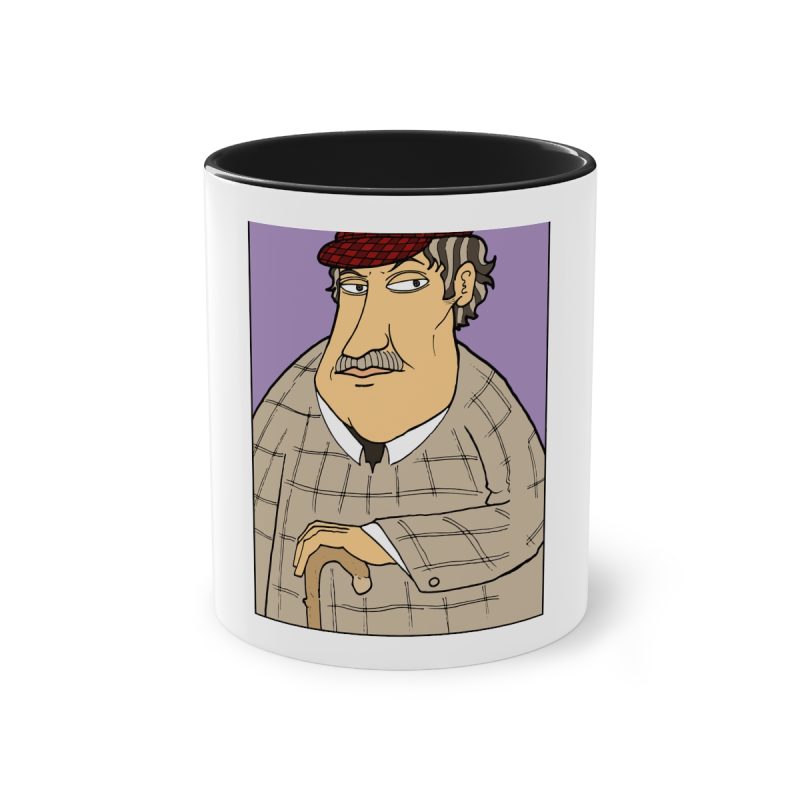 Taza bicolor - Negro - Camiseta «Fora des sembrat» Taza bicolor - Negro - Camiseta «Fora des sembrat»