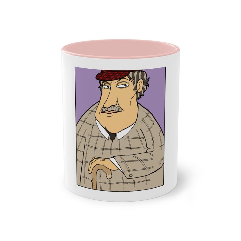 Taza bicolor - Rosa - Camiseta «Fora des sembrat»